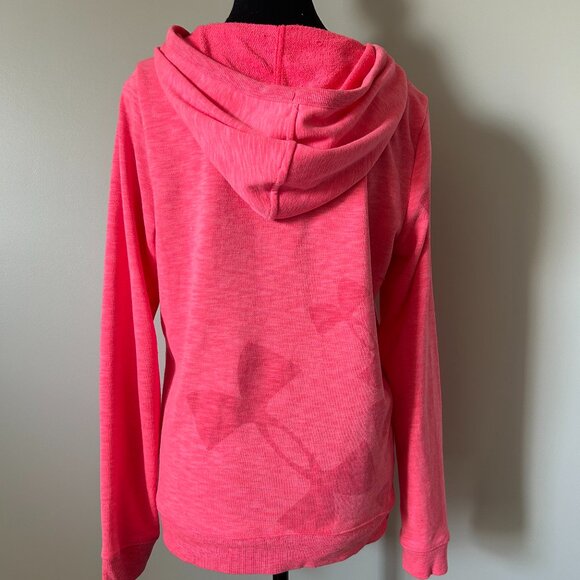 Bright Orange Under Armour Hoodie - Picture 2 of 3